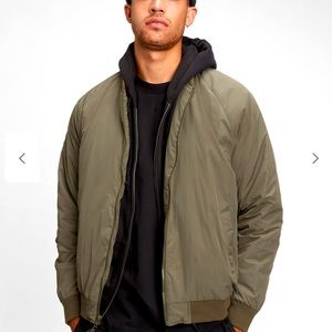 GAP NWT Green Men’s bomber jacket